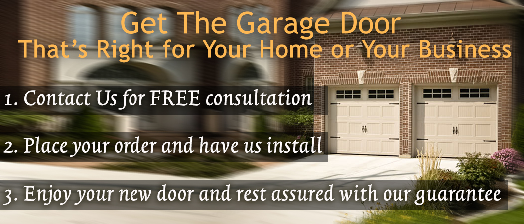 Doorcare, get the garage door that's right for your home or business. Contact us for free consultation. Details on order and install guarantee.